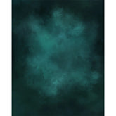 Lofaris Fine Art Black Round Green Abstract Texture Photo Backdrop